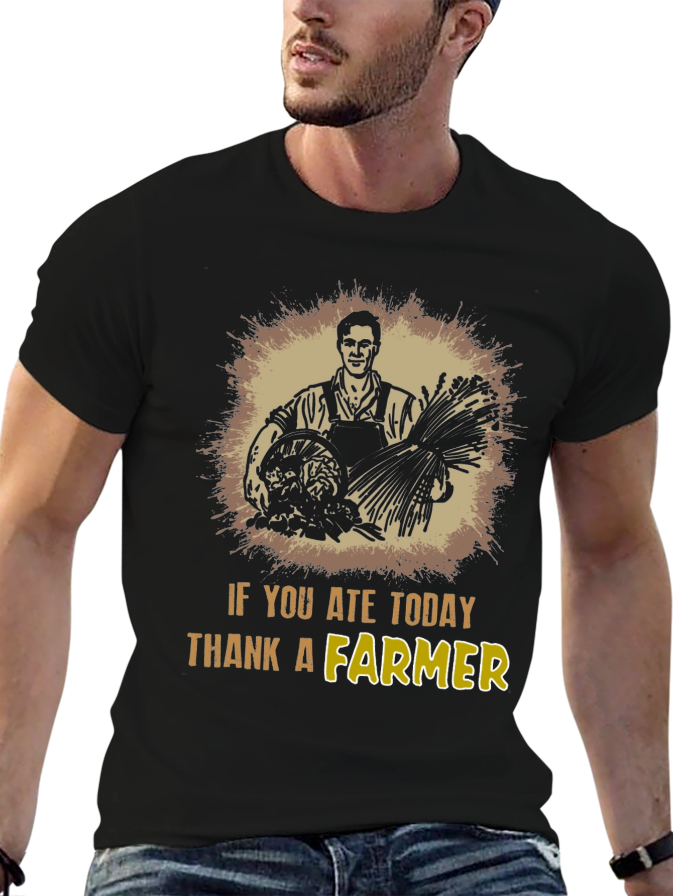 Thank a Farmer Graphic Tee