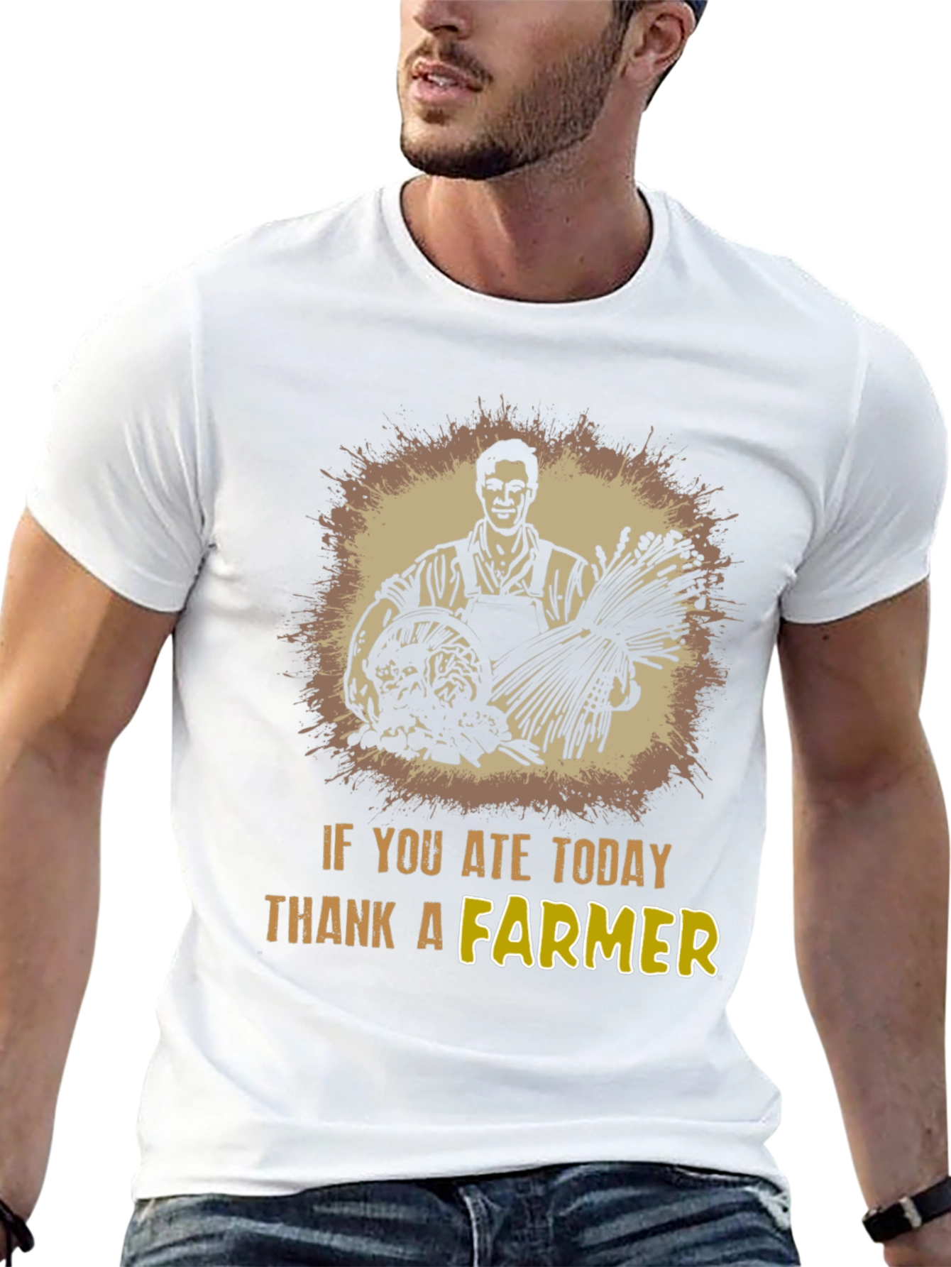 Thank a Farmer Graphic Tee