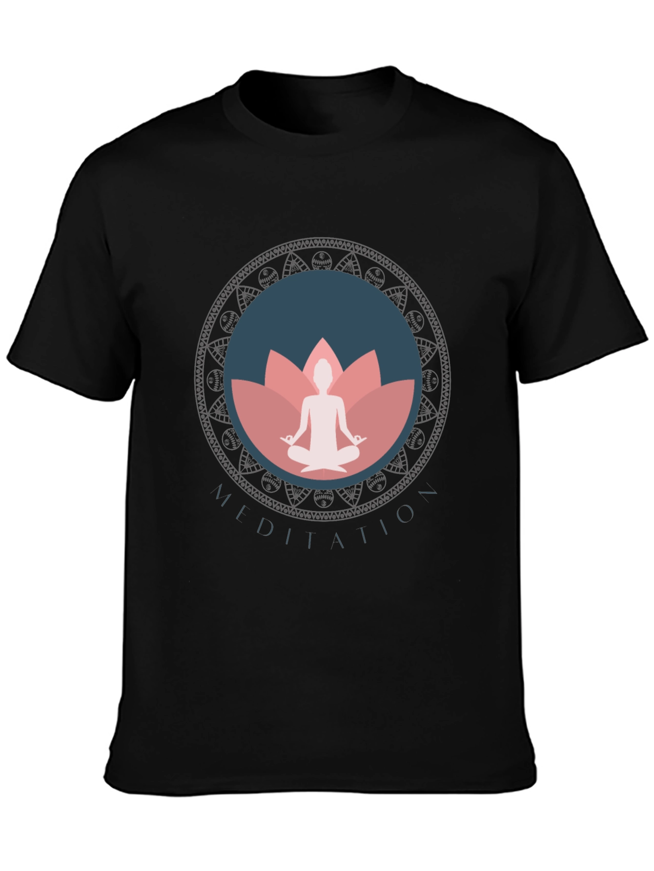 Meditation Mandala Graphic T-Shirt