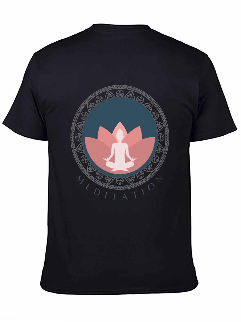 Meditation Mandala Graphic T-Shirt