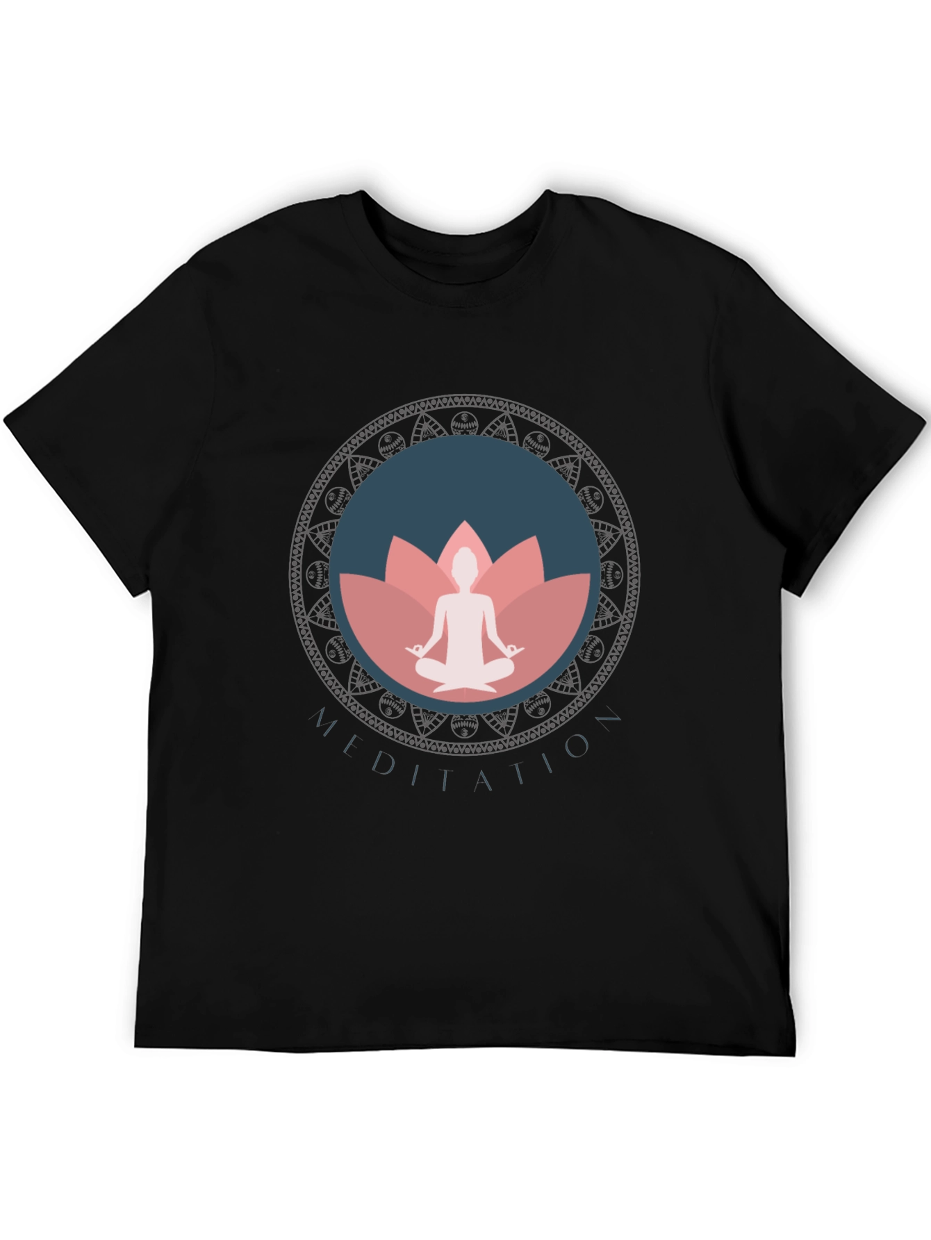 Meditation Mandala Graphic T-Shirt