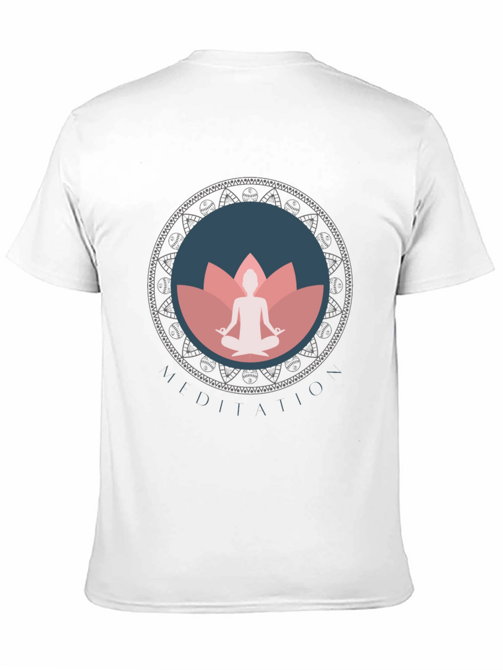 Meditation Mandala Graphic T-Shirt