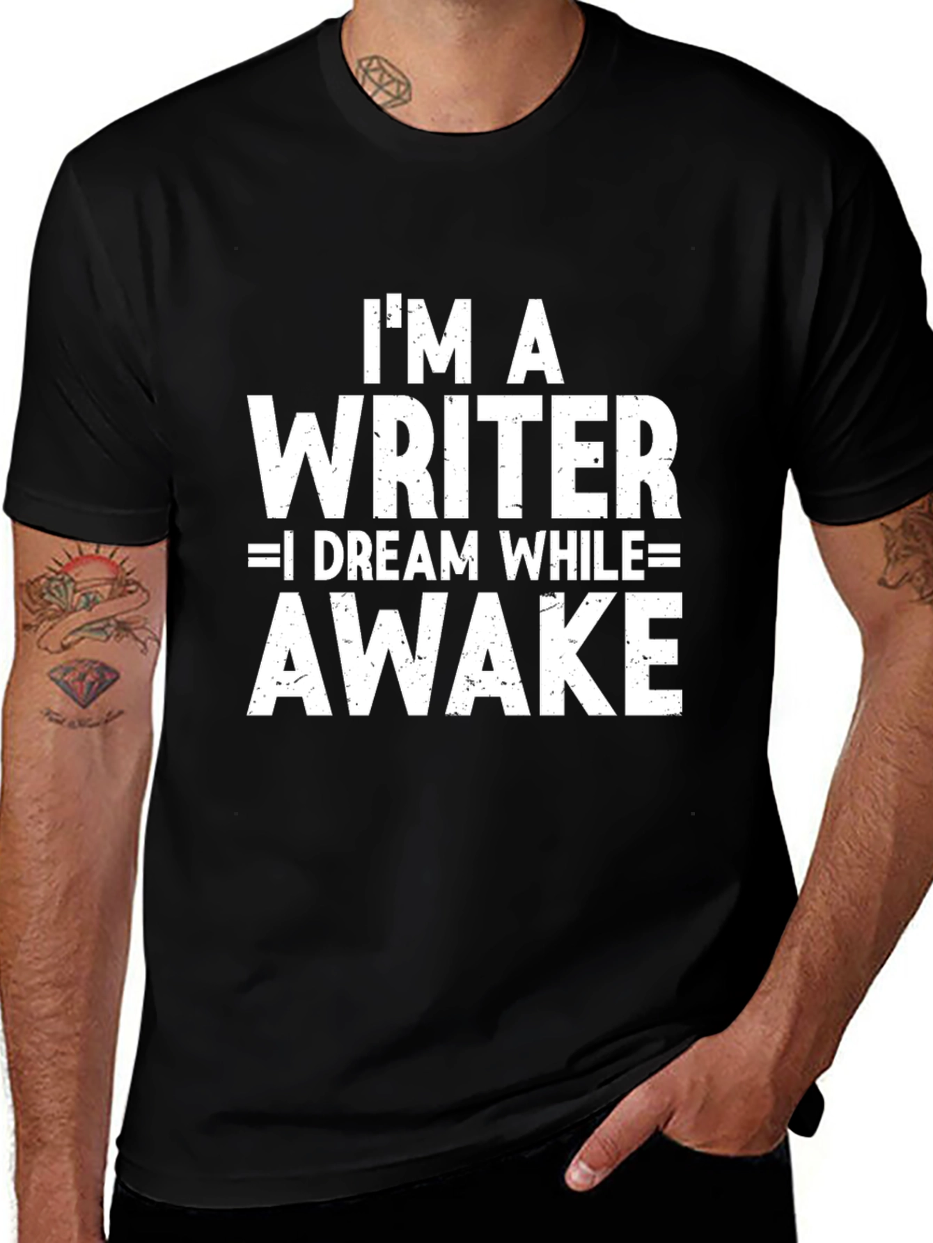 Writer Dream Awake Graphic T-Shirt
