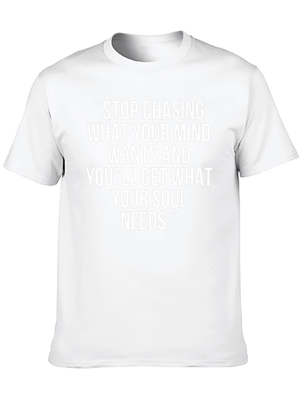 Inspirational Soul Needs T-Shirt - Black