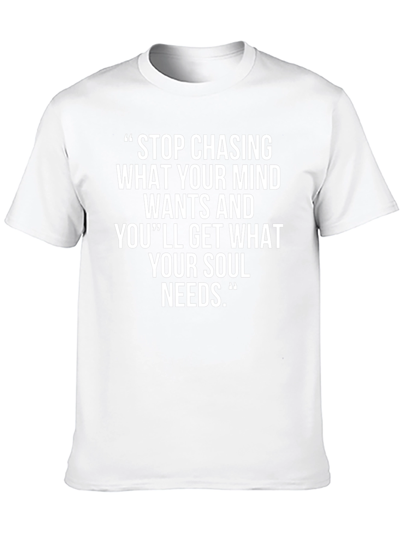 Inspirational Soul Needs T-Shirt - Black