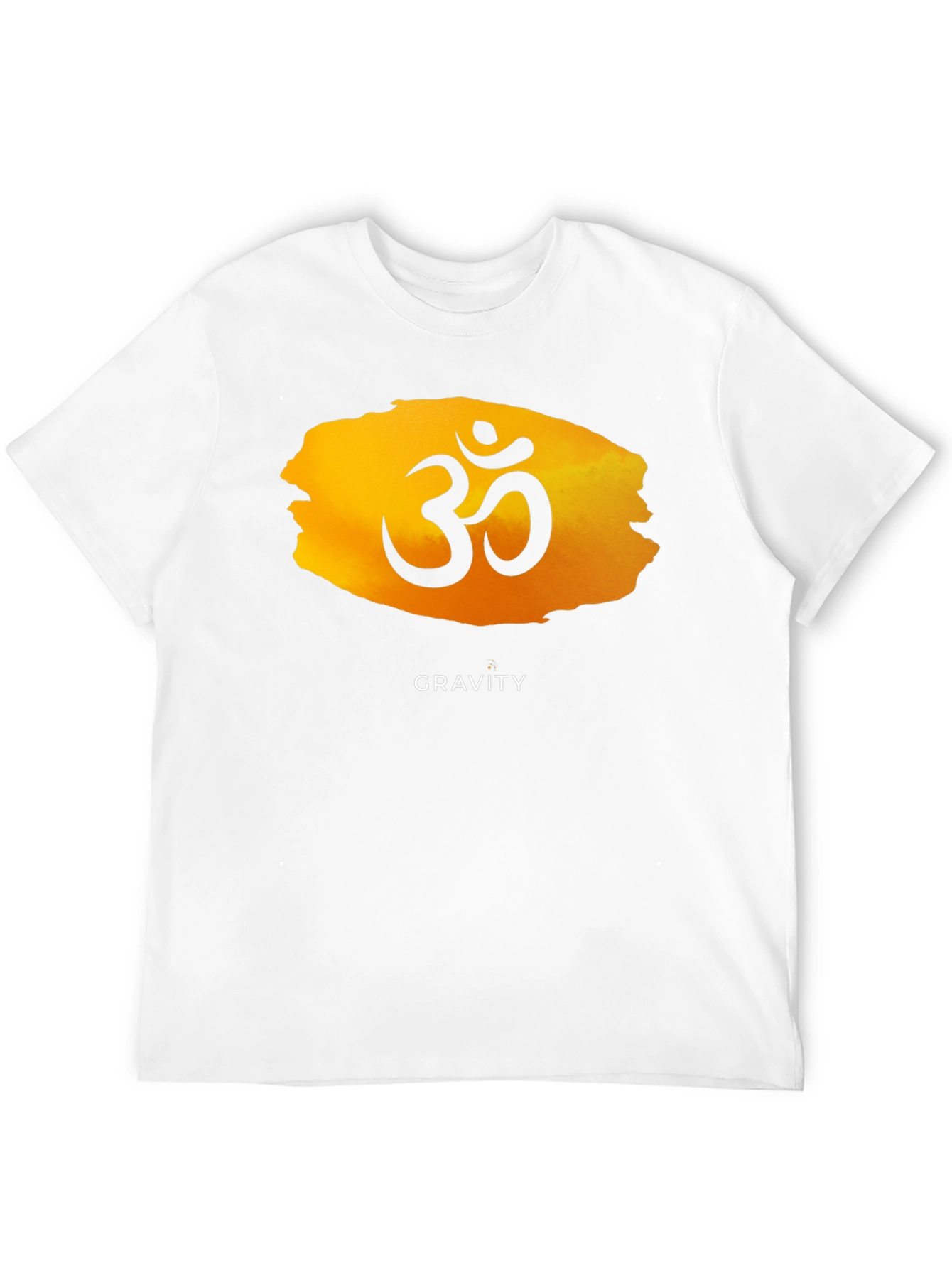 Om Symbol Gravity Graphic Tee - Unisex Black T-Shirt