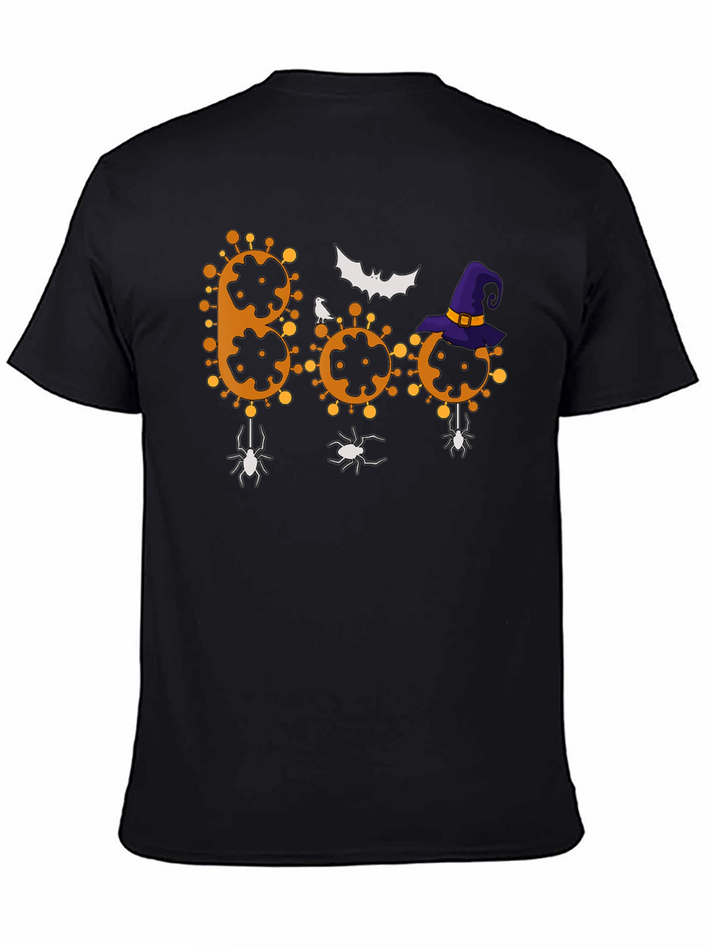 Halloween BOO T-Shirt - Virus Design