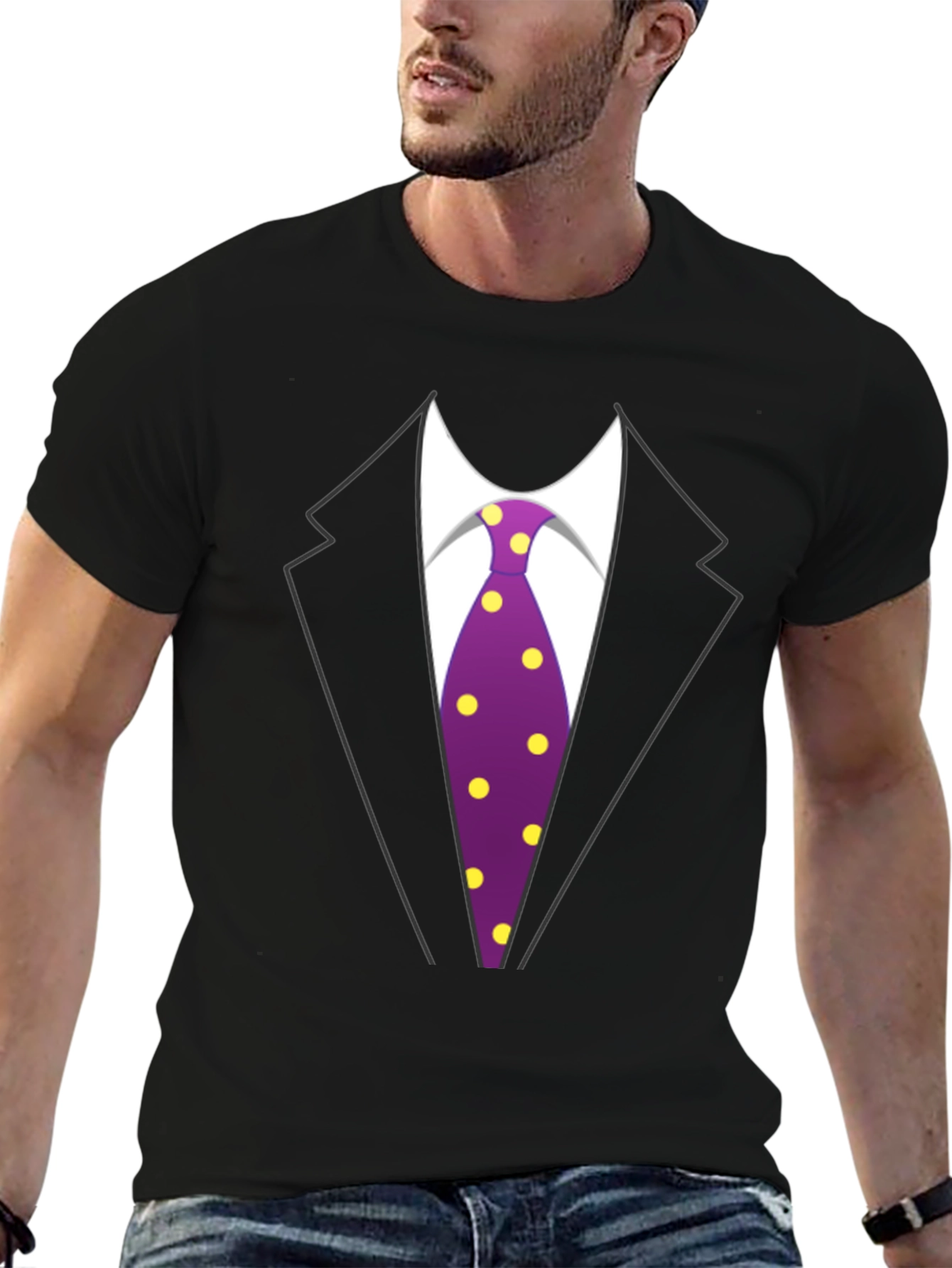 Tuxedo T-Shirt - Fun Suit Design