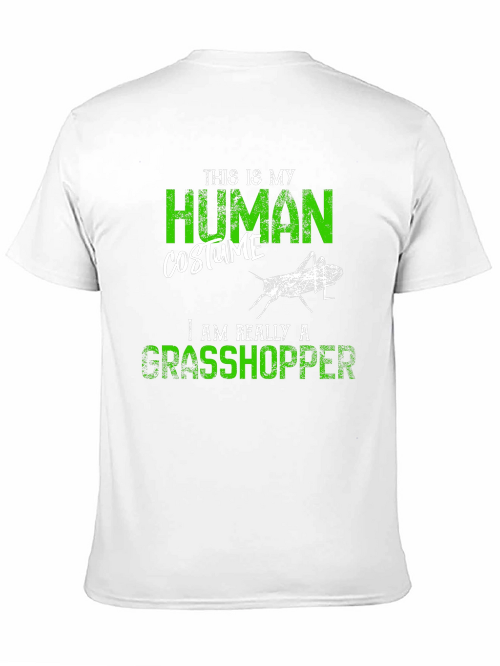 Human Costume Grasshopper Graphic Tee