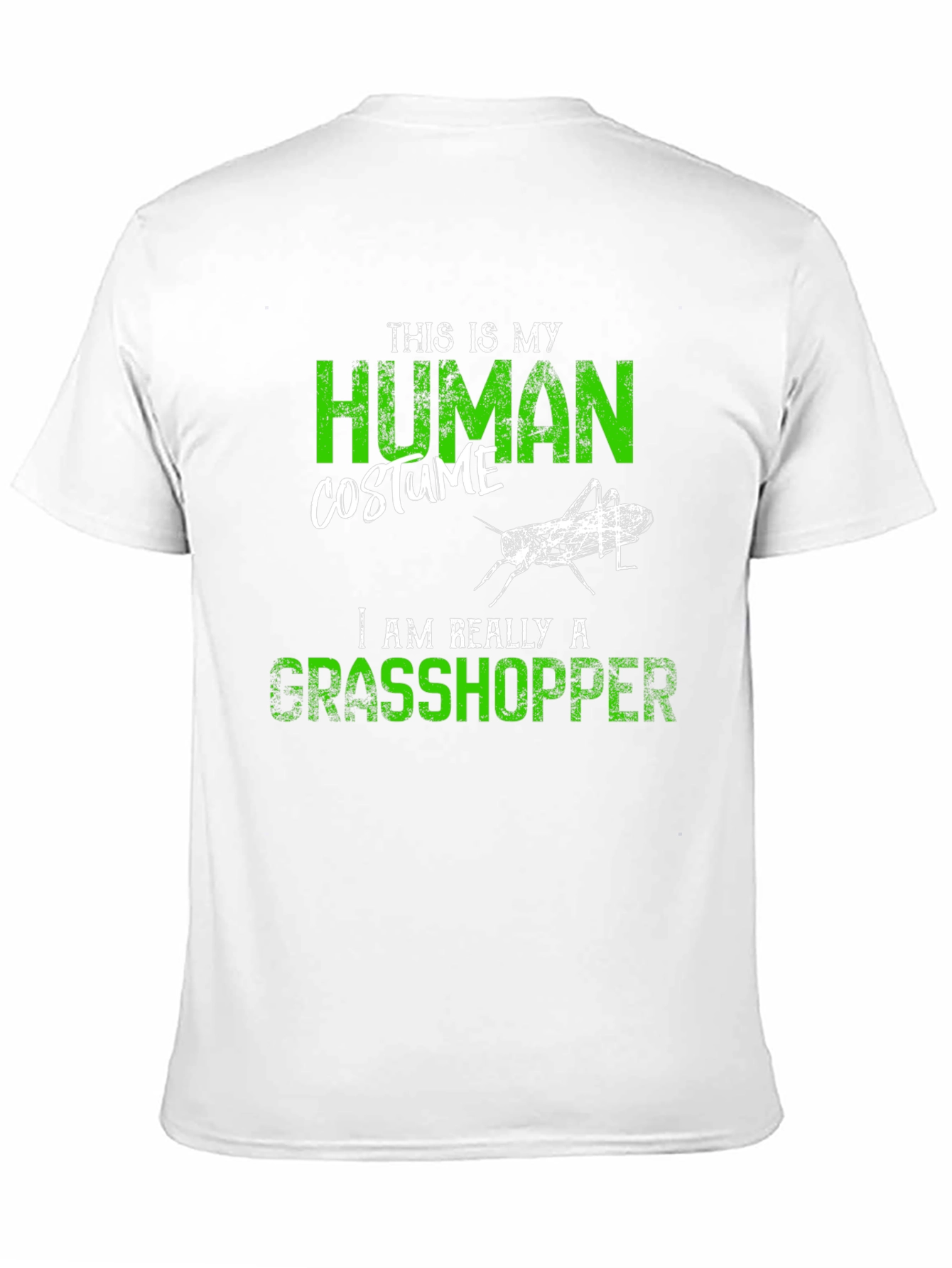 Human Costume Grasshopper Graphic Tee