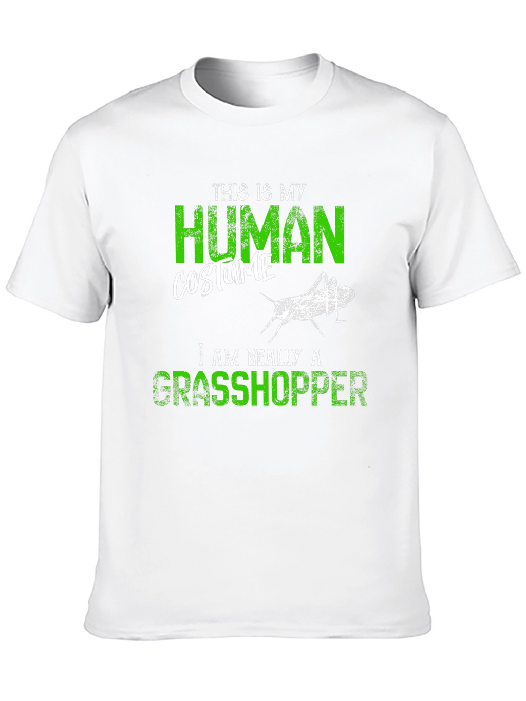 Human Costume Grasshopper Graphic Tee