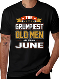 Grumpiest Old Men Born in June T-Shirt