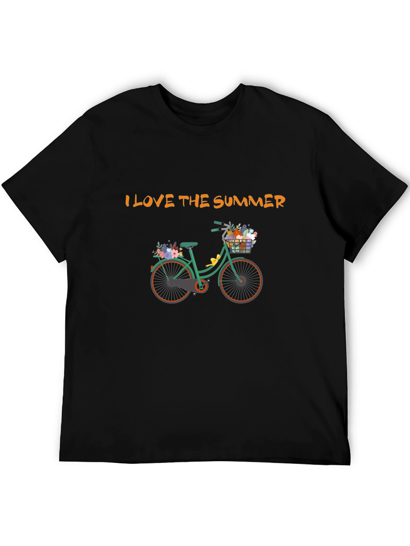 I Love the Summer Bike Graphic Tee
