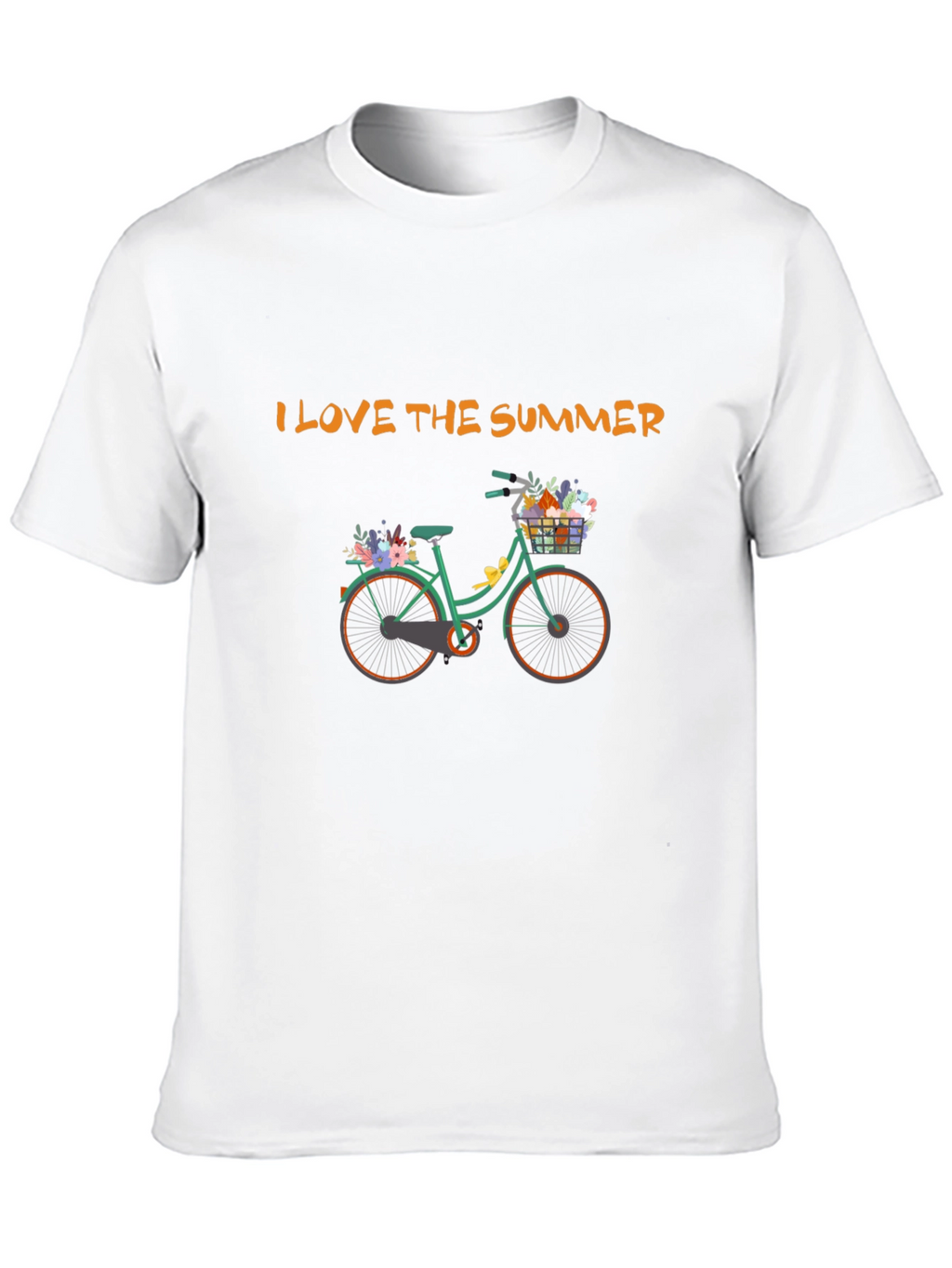 I Love the Summer Bike Graphic Tee