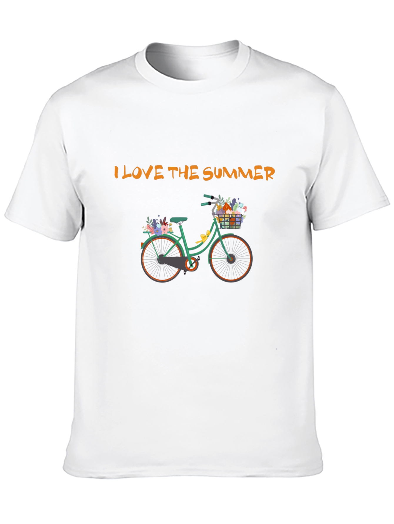 I Love the Summer Bike Graphic Tee