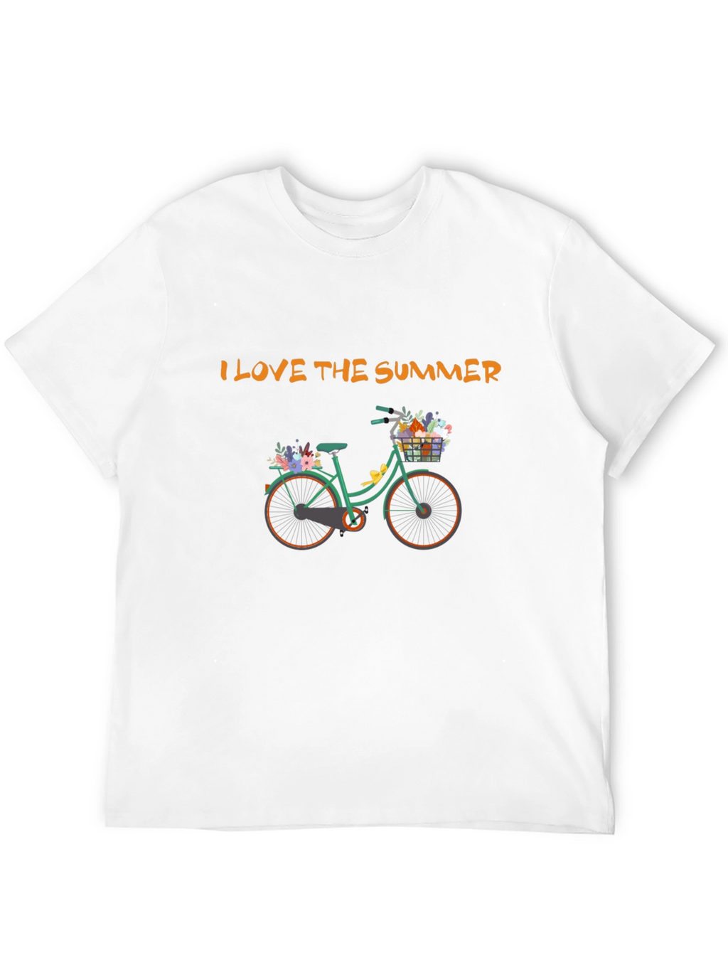 I Love the Summer Bike Graphic Tee