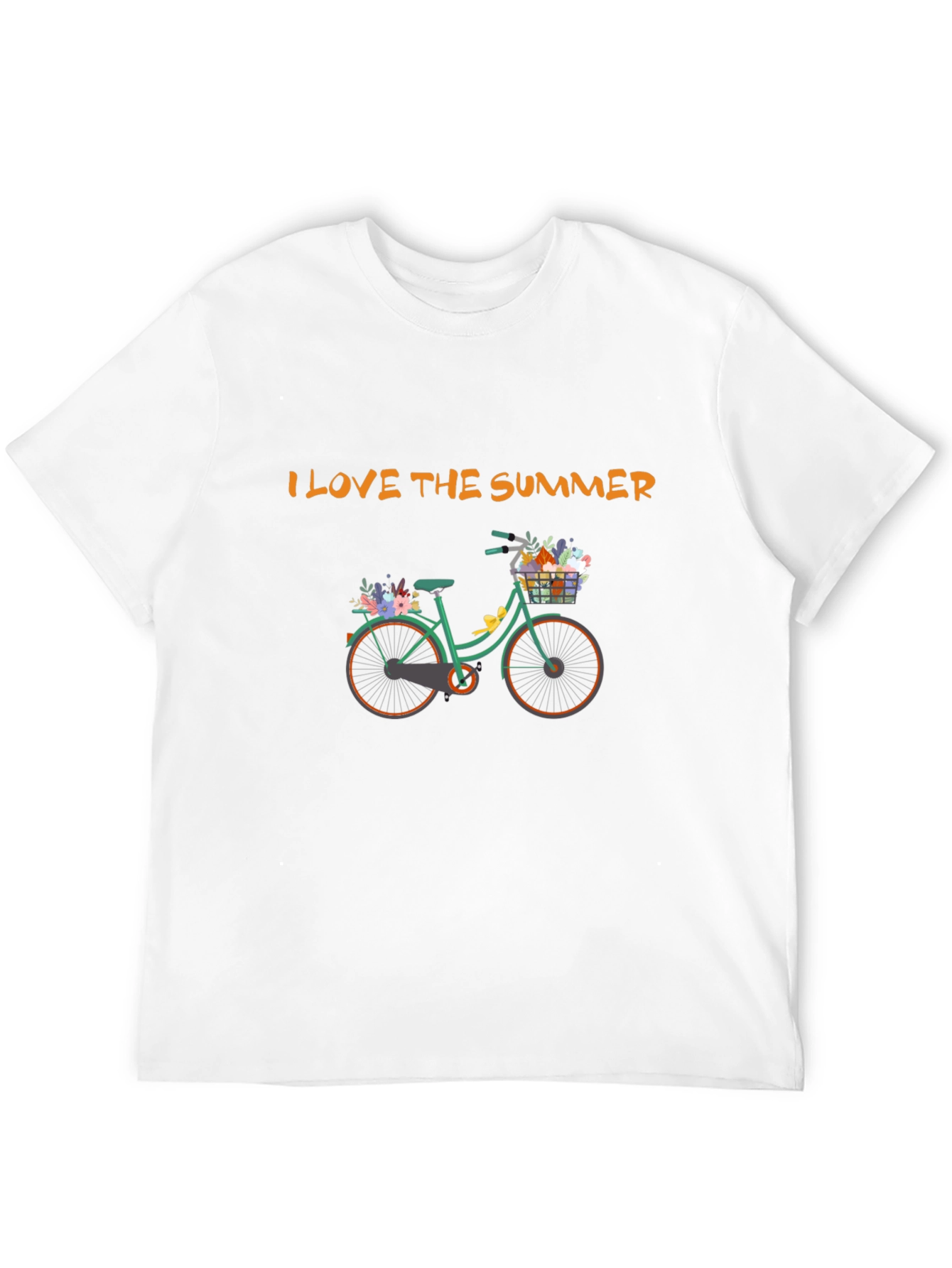 I Love the Summer Bike Graphic Tee