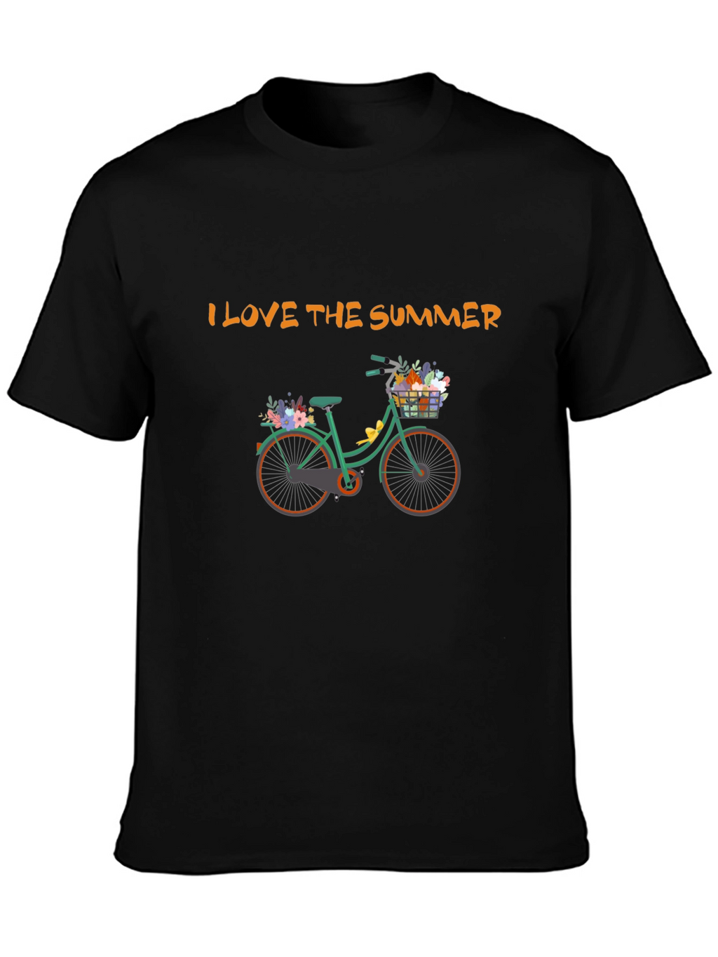 I Love the Summer Bike Graphic Tee