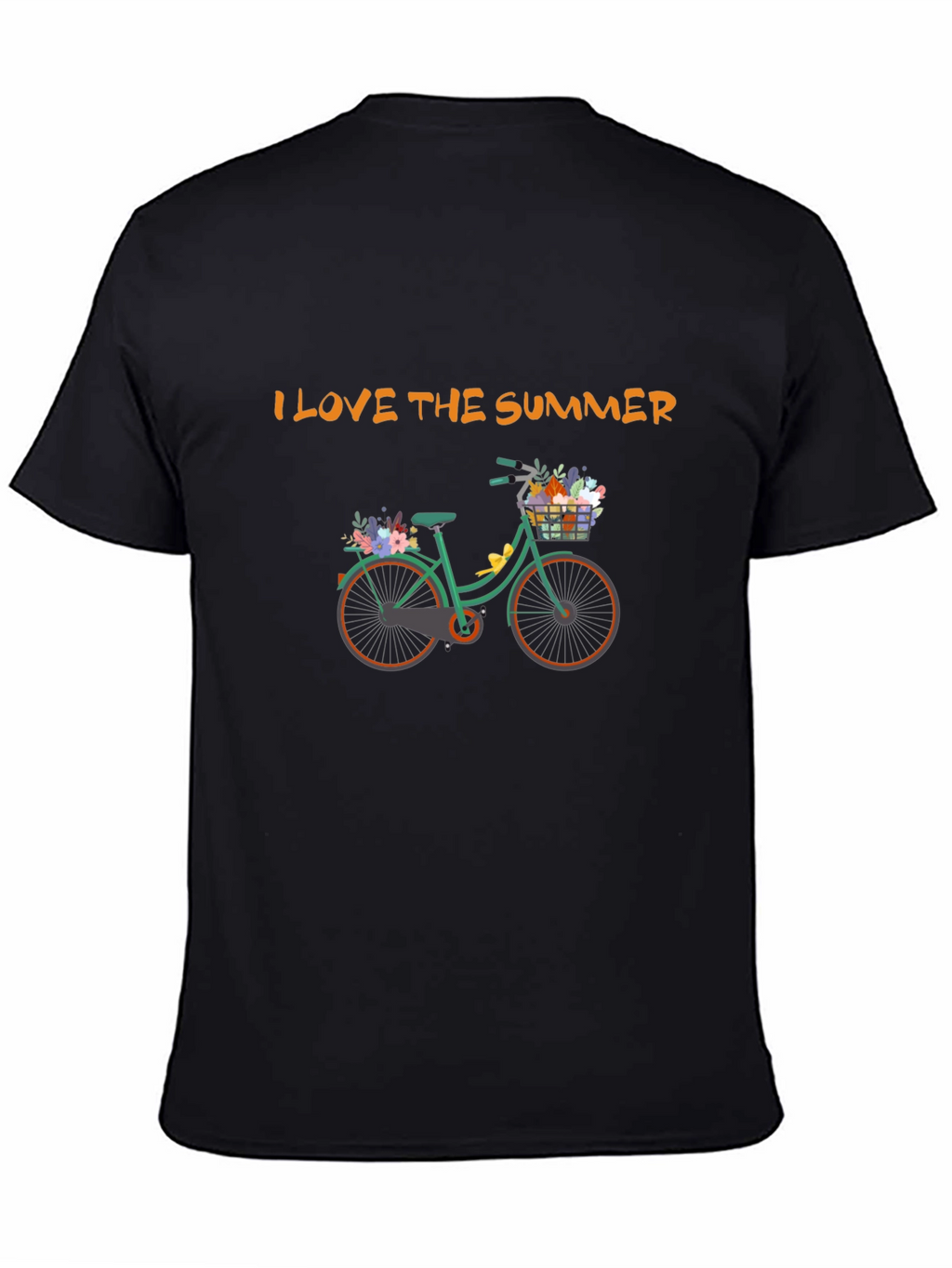 I Love the Summer Bike Graphic Tee