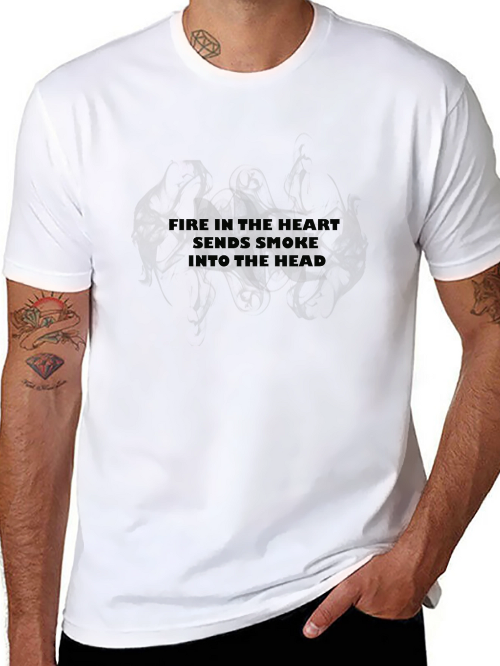 Fire in the Heart Graphic Tee