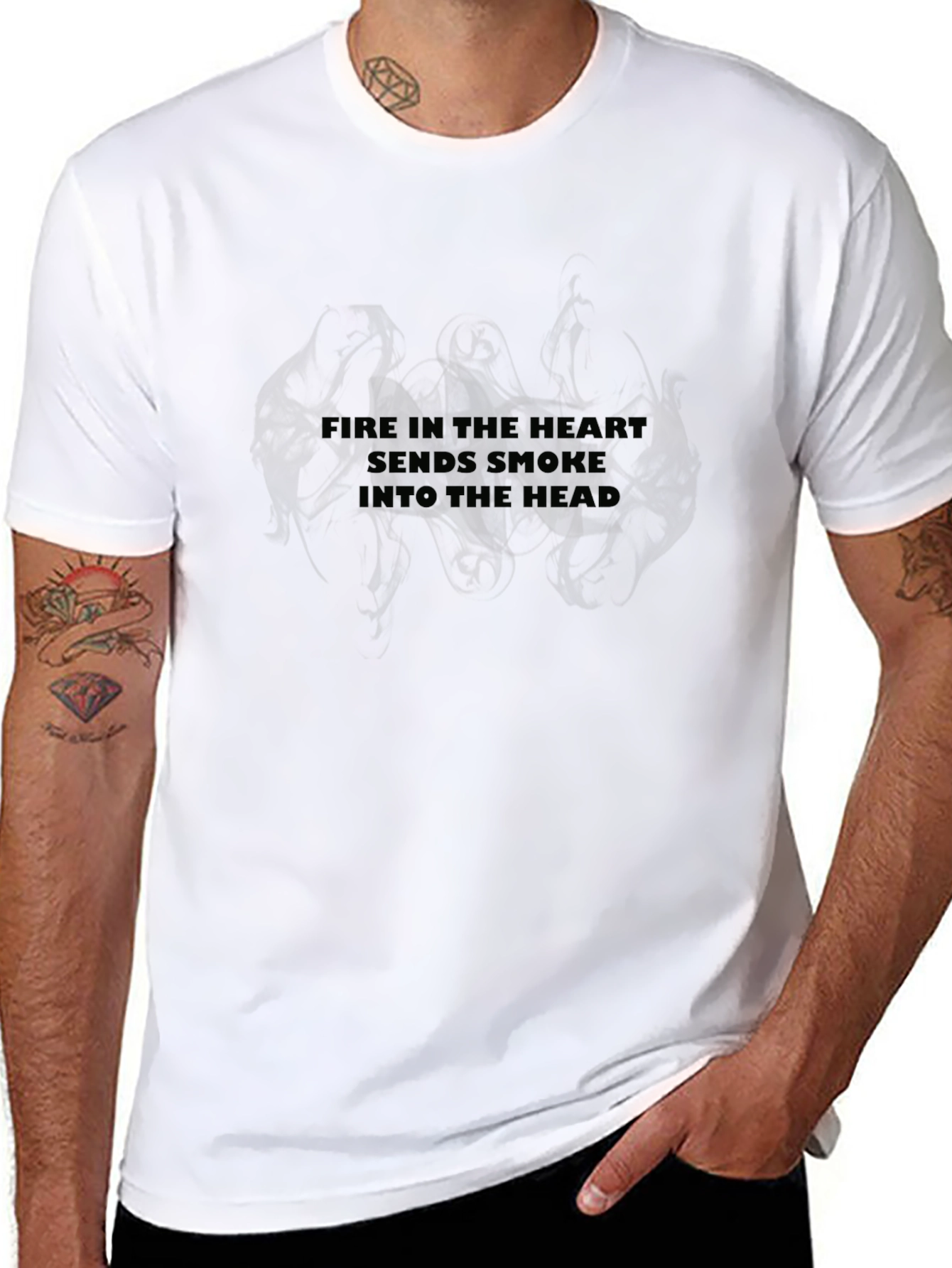 Fire in the Heart Graphic Tee