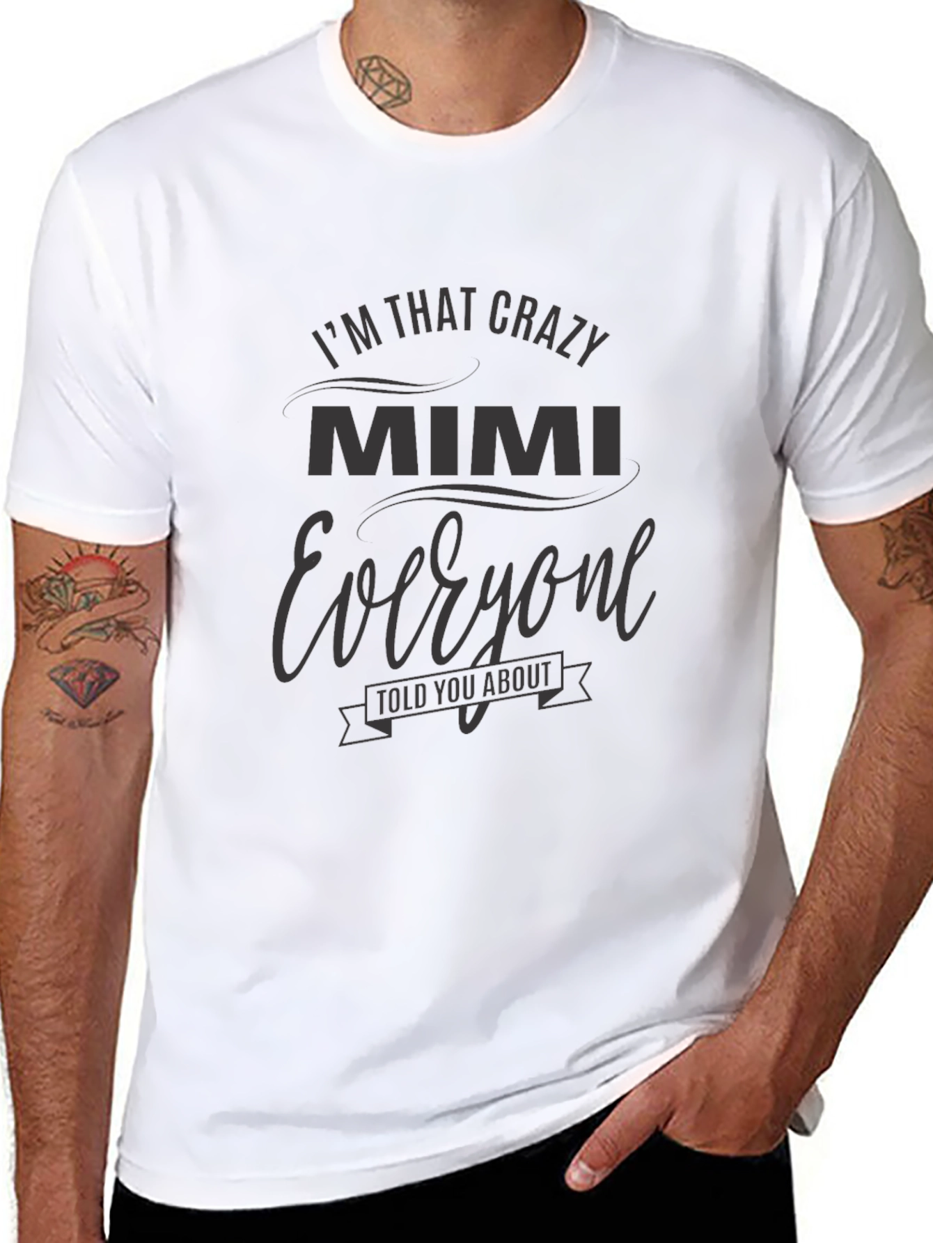 Crazy Mimi Graphic T-Shirt - Unique & Comfy