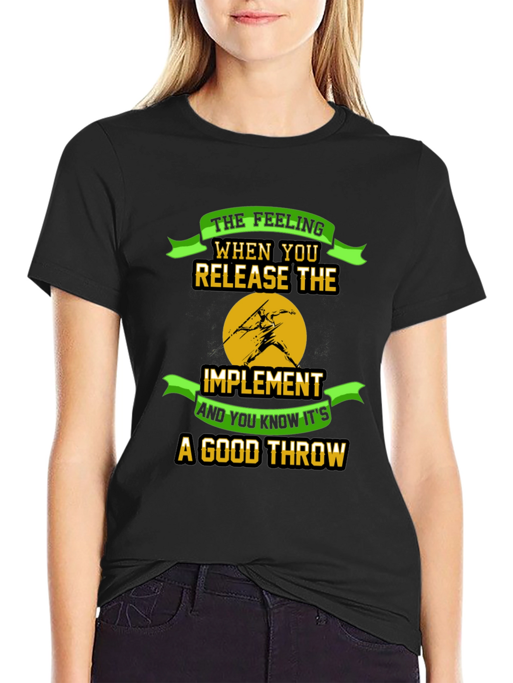 Javelin Throwing T-Shirt: The Feeling of a Good Throw
