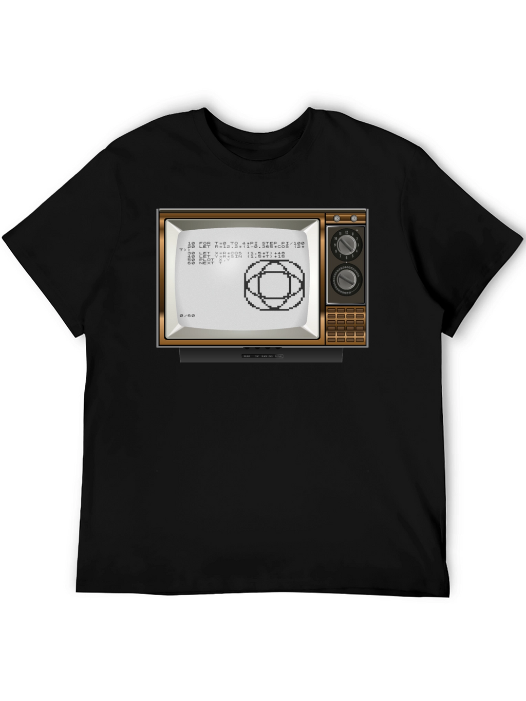 Retro Computer Art T-Shirt - Classic Design