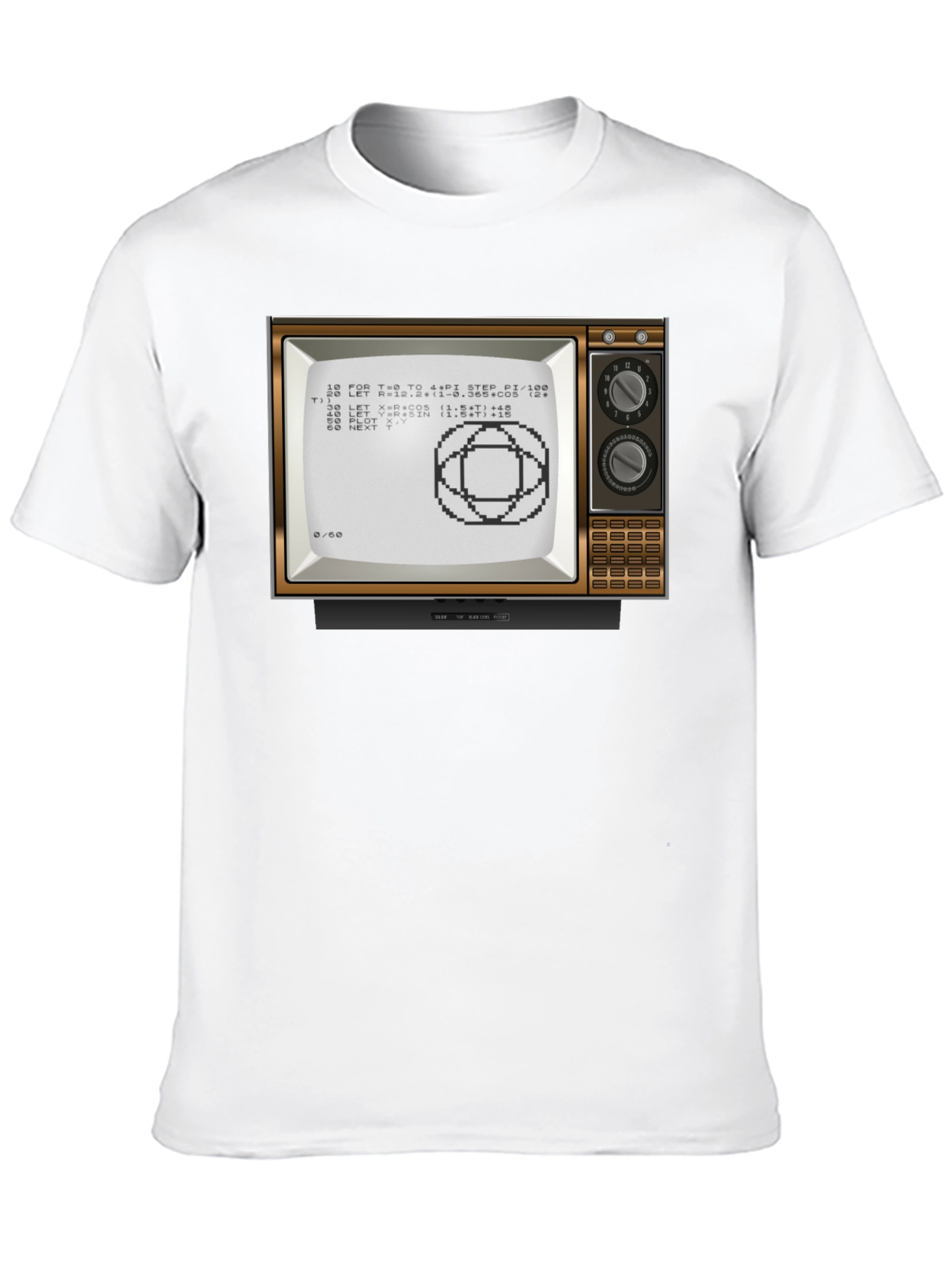 Retro Computer Art T-Shirt - Classic Design