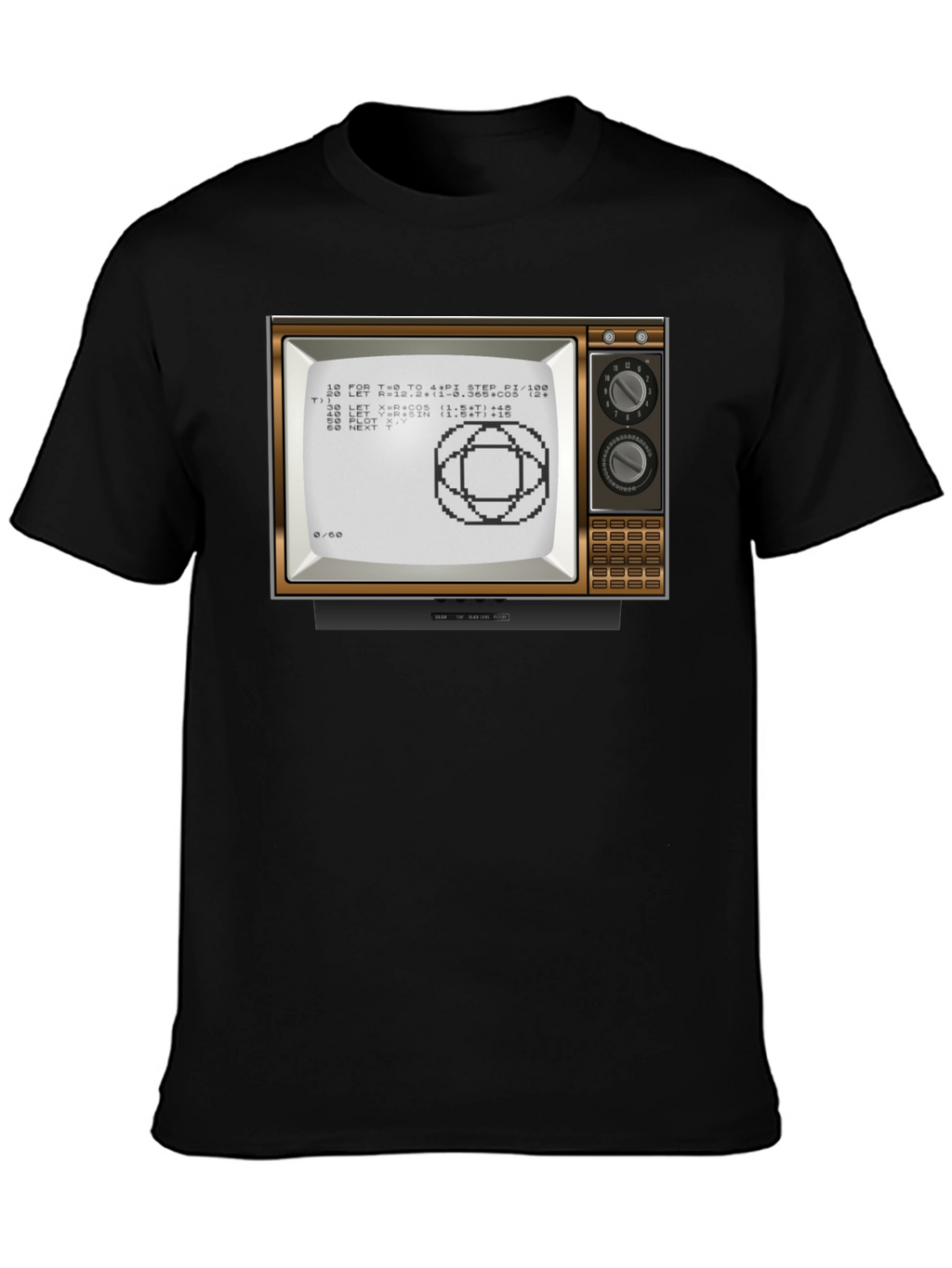 Retro Computer Art T-Shirt - Classic Design