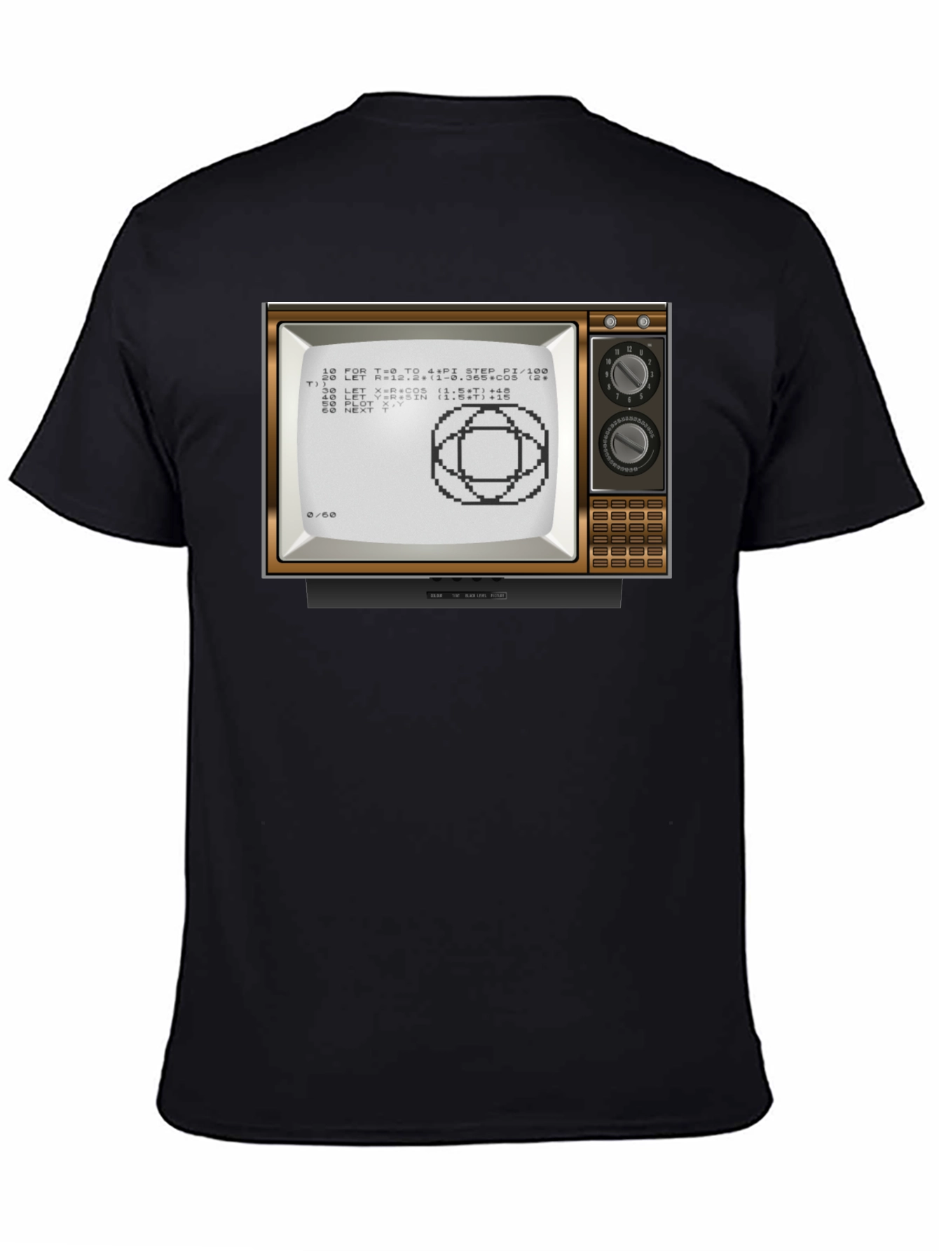 Retro Computer Art T-Shirt - Classic Design