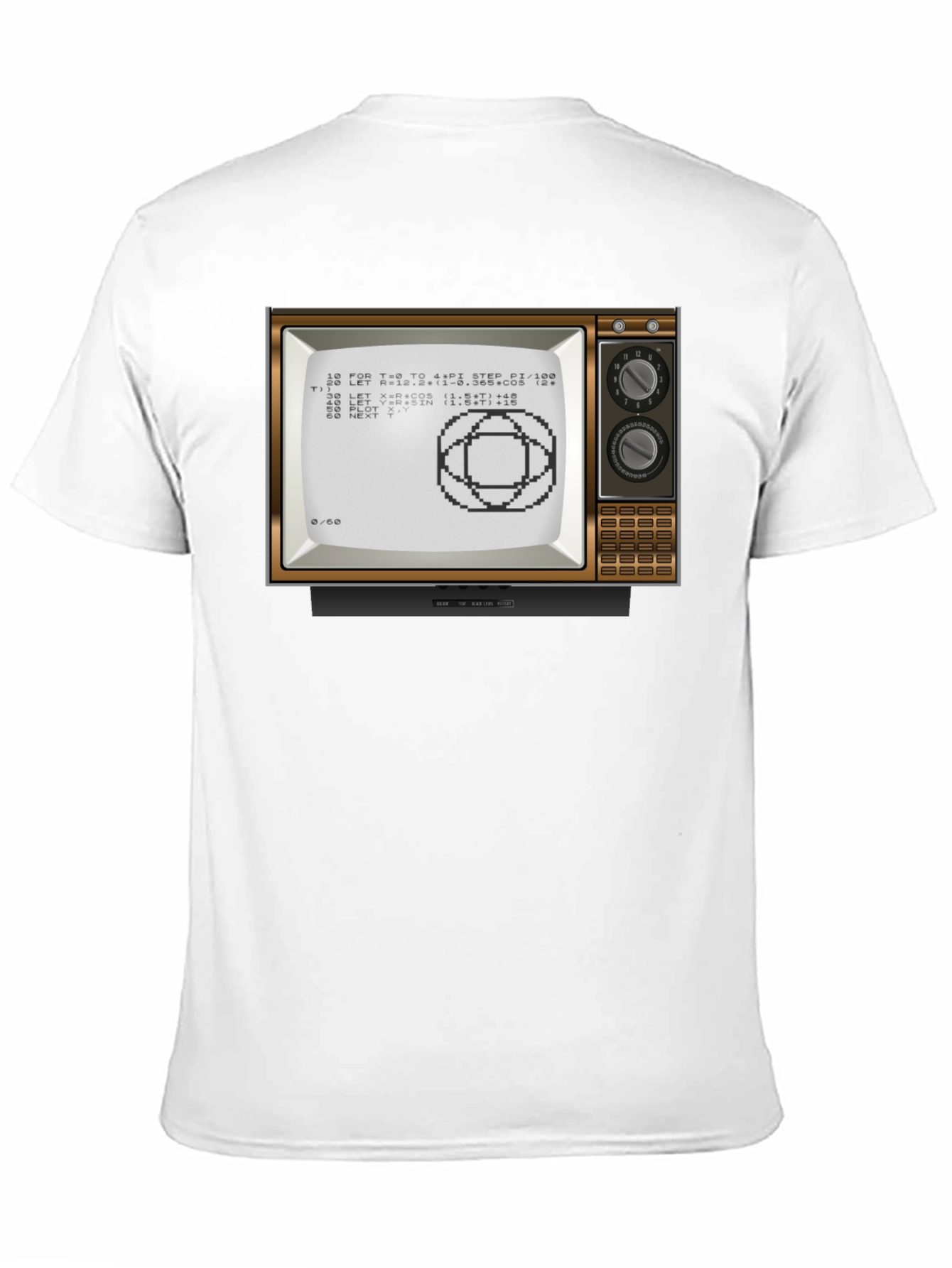 Retro Computer Art T-Shirt - Classic Design