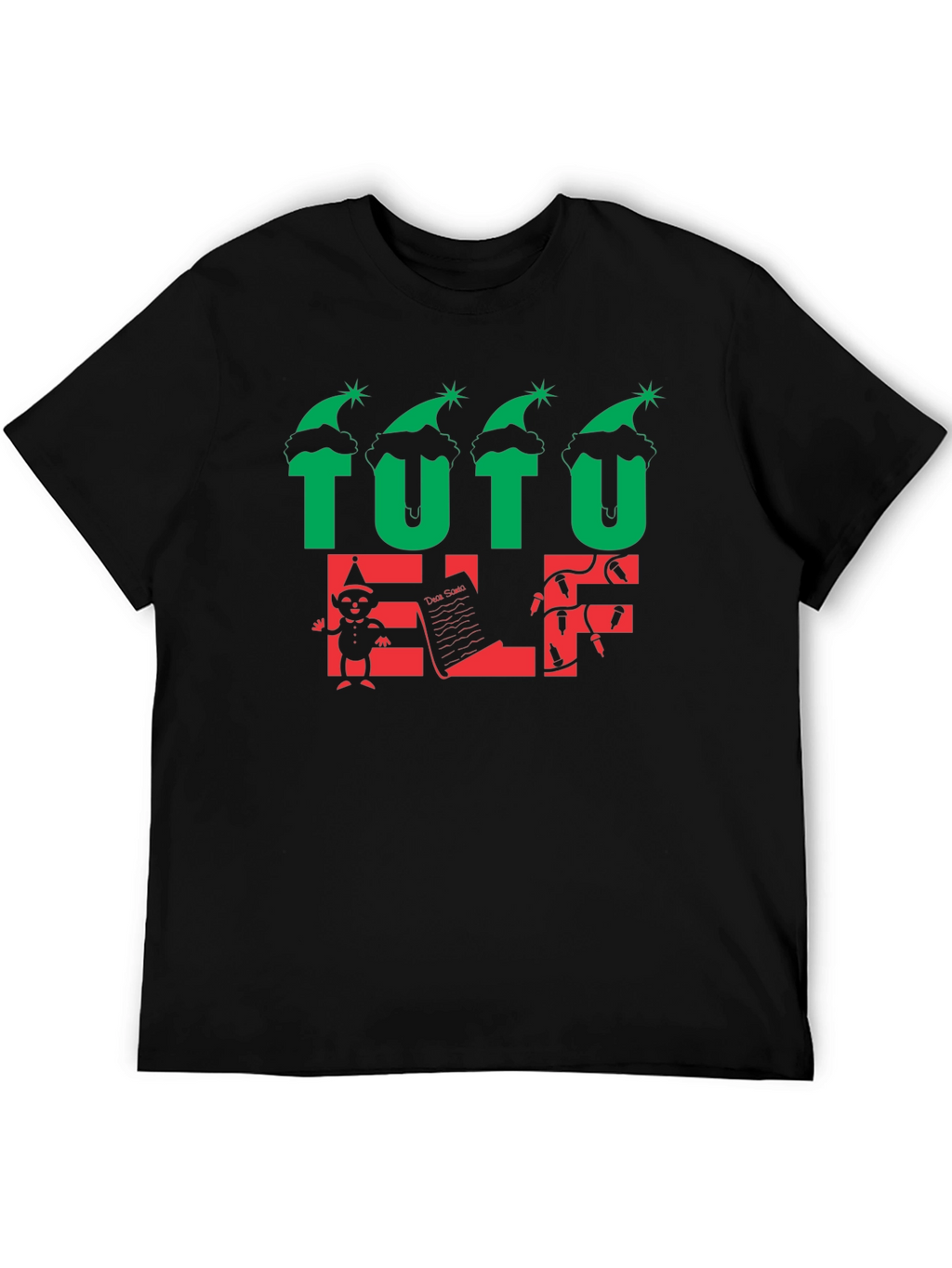 Tutu Elf Holiday Graphic T-Shirt