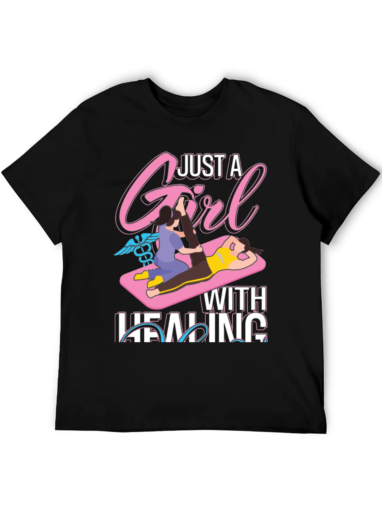 Just A Girl With Healing T-Shirt