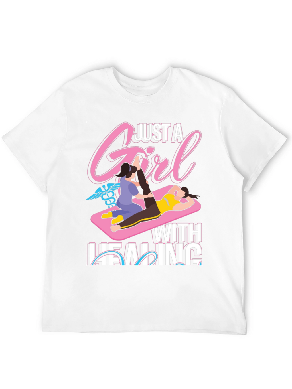 Just A Girl With Healing T-Shirt