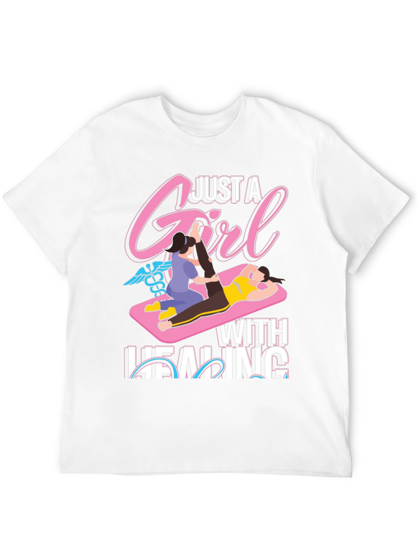 Just A Girl With Healing T-Shirt