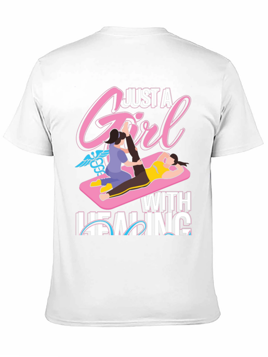 Just A Girl With Healing T-Shirt