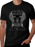 Never Underestimate Old Man Music T-Shirt