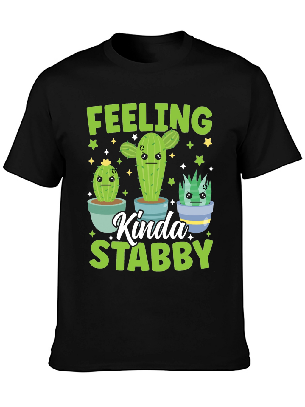 Feeling Kinda Stabby Cactus Graphic Tee