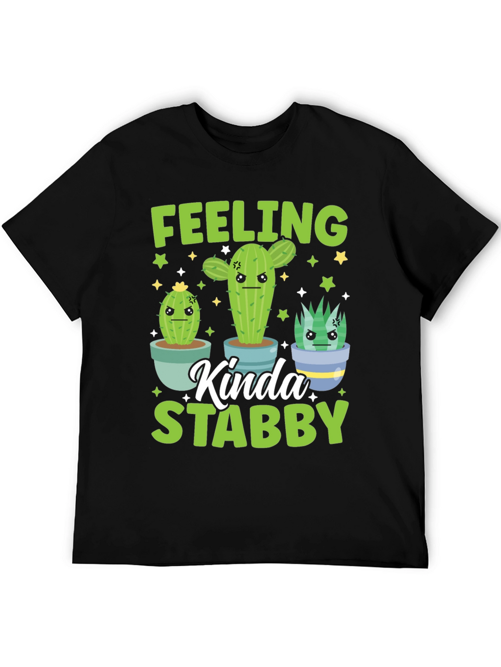 Feeling Kinda Stabby Cactus Graphic Tee