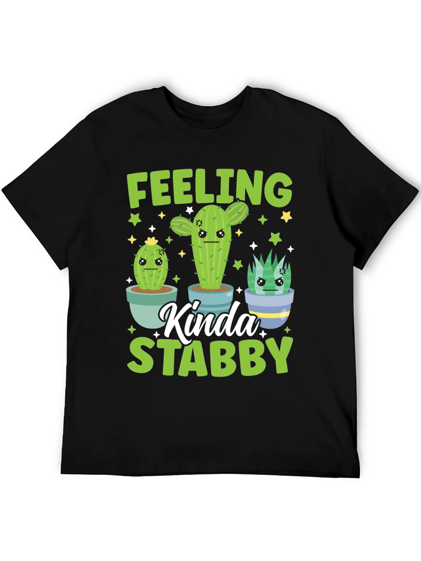Feeling Kinda Stabby Cactus Graphic Tee