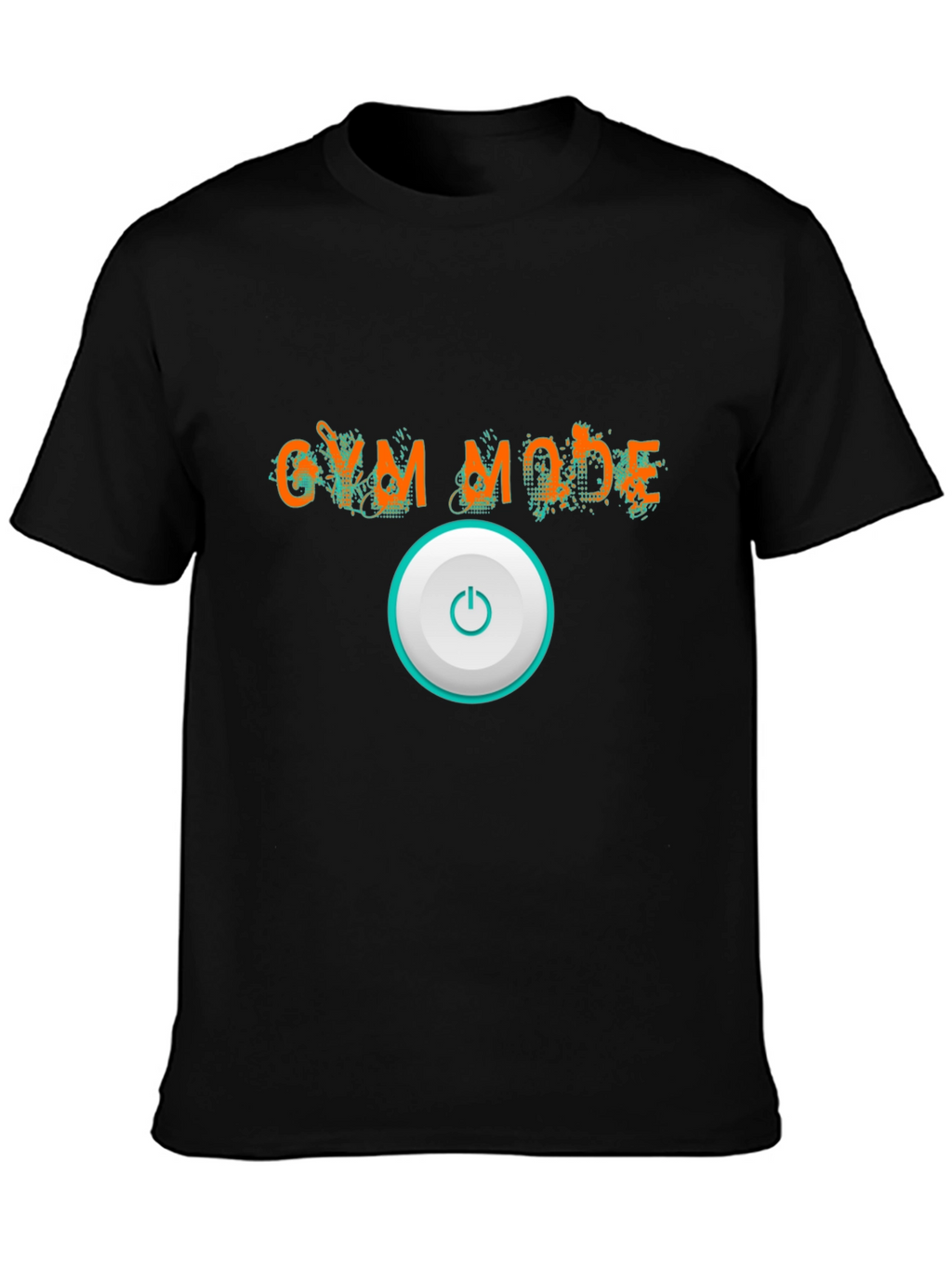 Gym Mode On Black Graphic Tee
