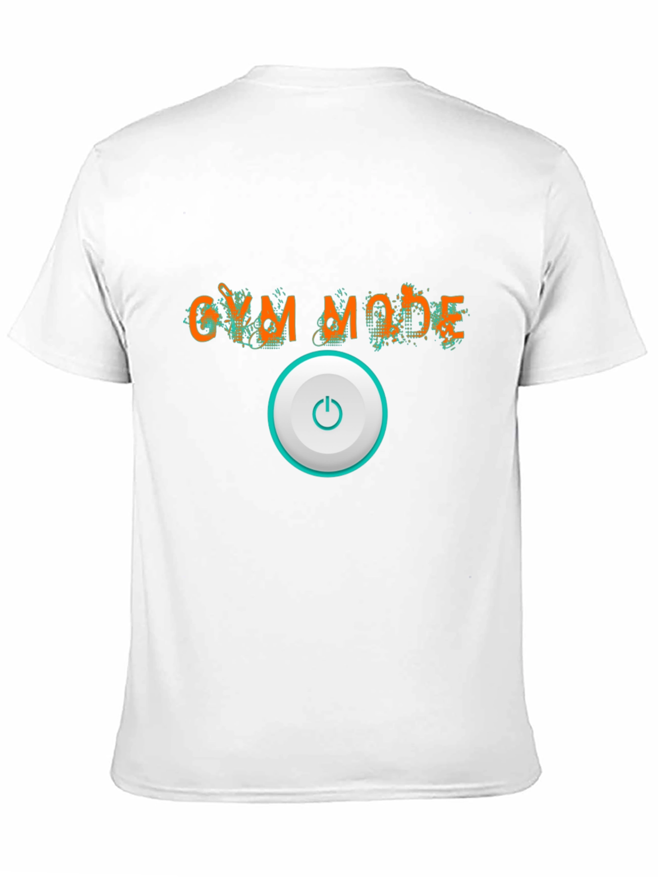 Gym Mode On Black Graphic Tee
