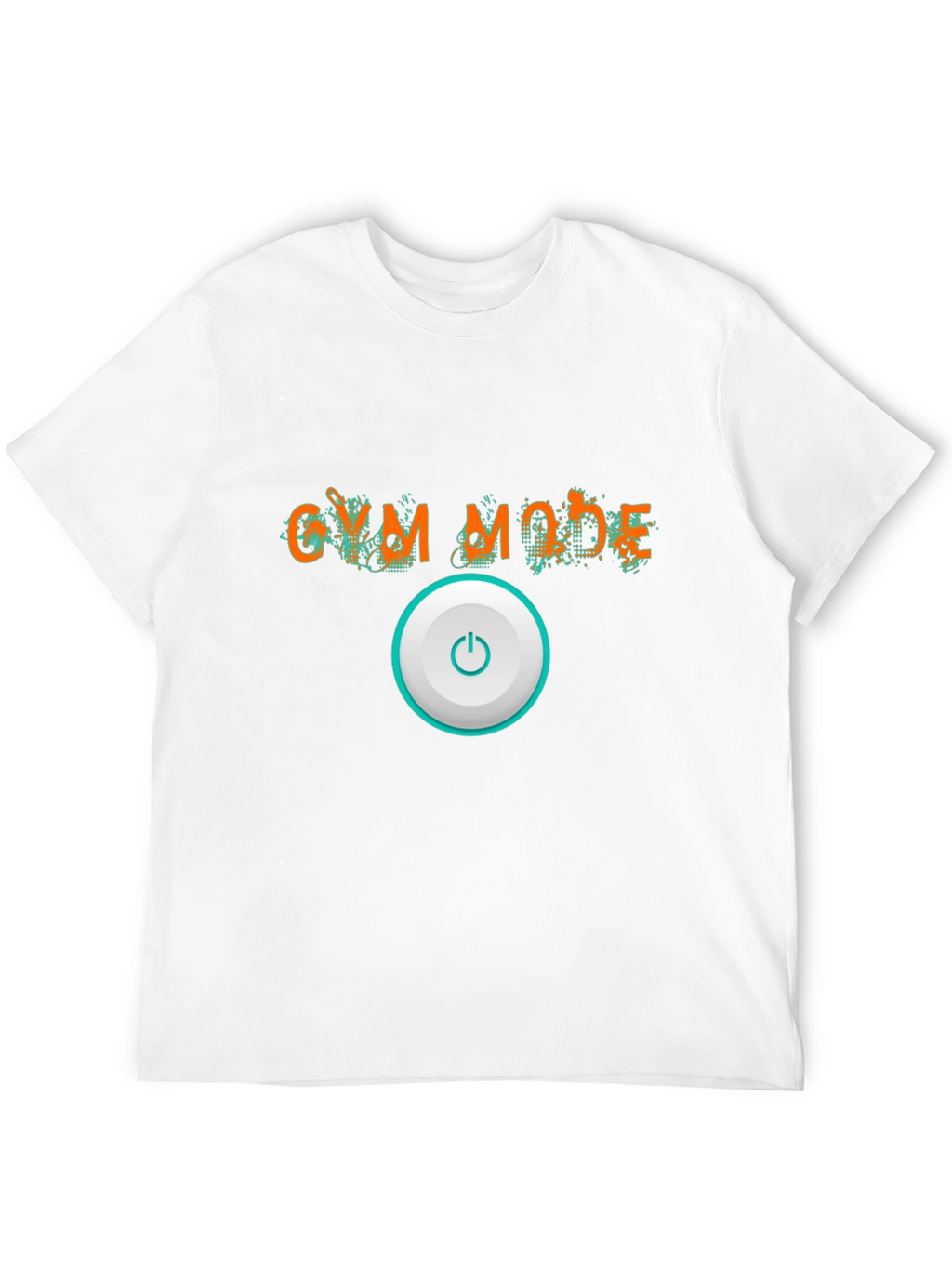 Gym Mode On Black Graphic Tee