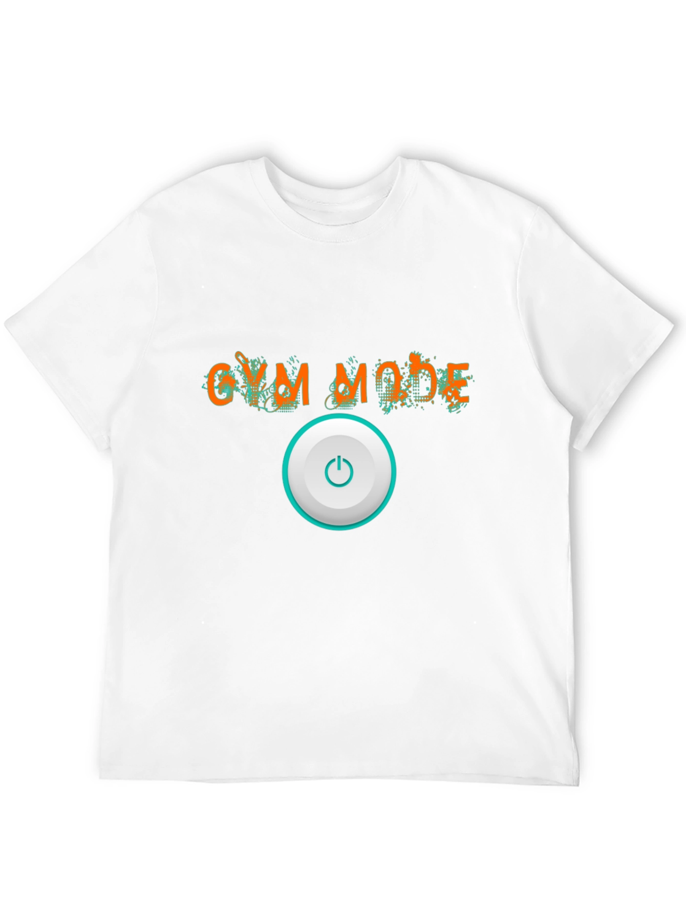 Gym Mode On Black Graphic Tee