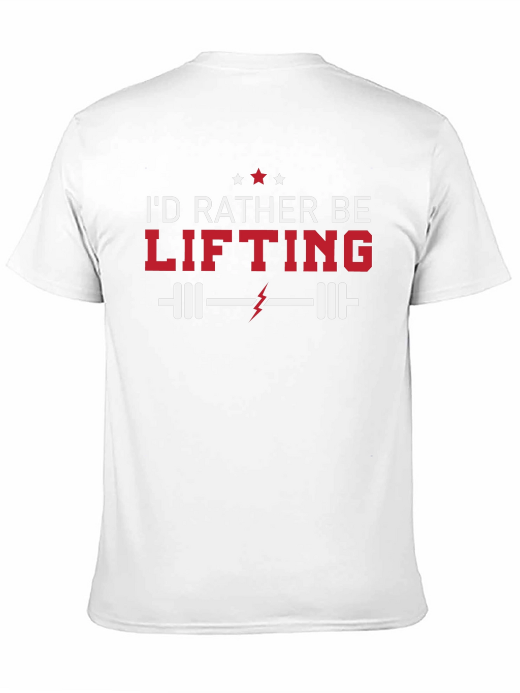 Id Rather Be Lifting Graphic Tee