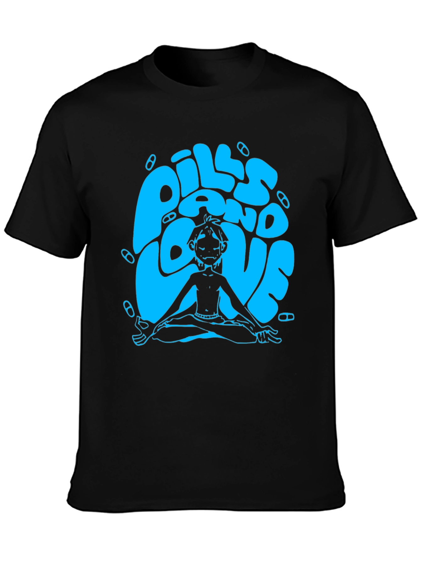 Pills and Love Graphic Tee - Relaxed Fit
