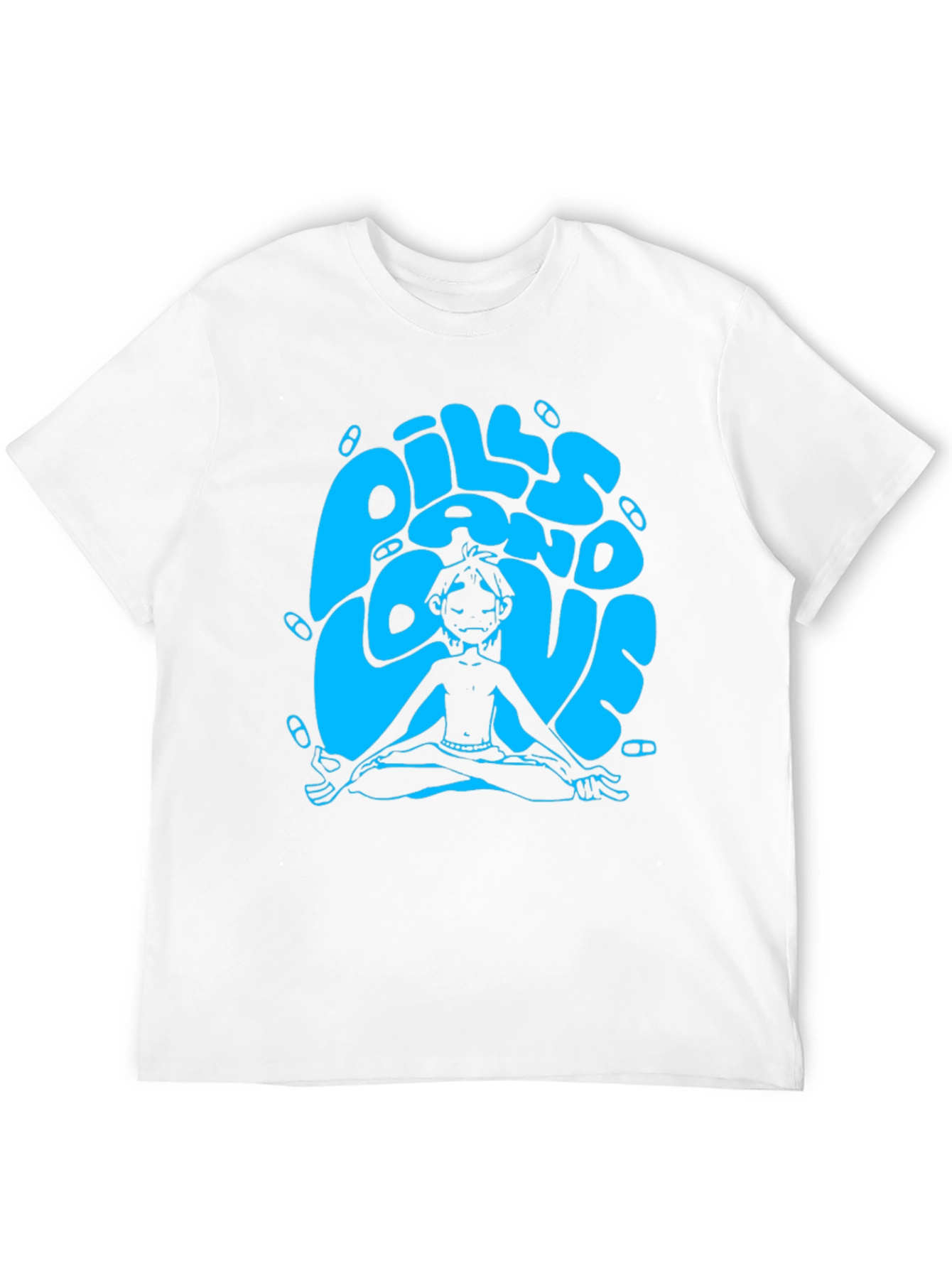 Pills and Love Graphic Tee - Relaxed Fit