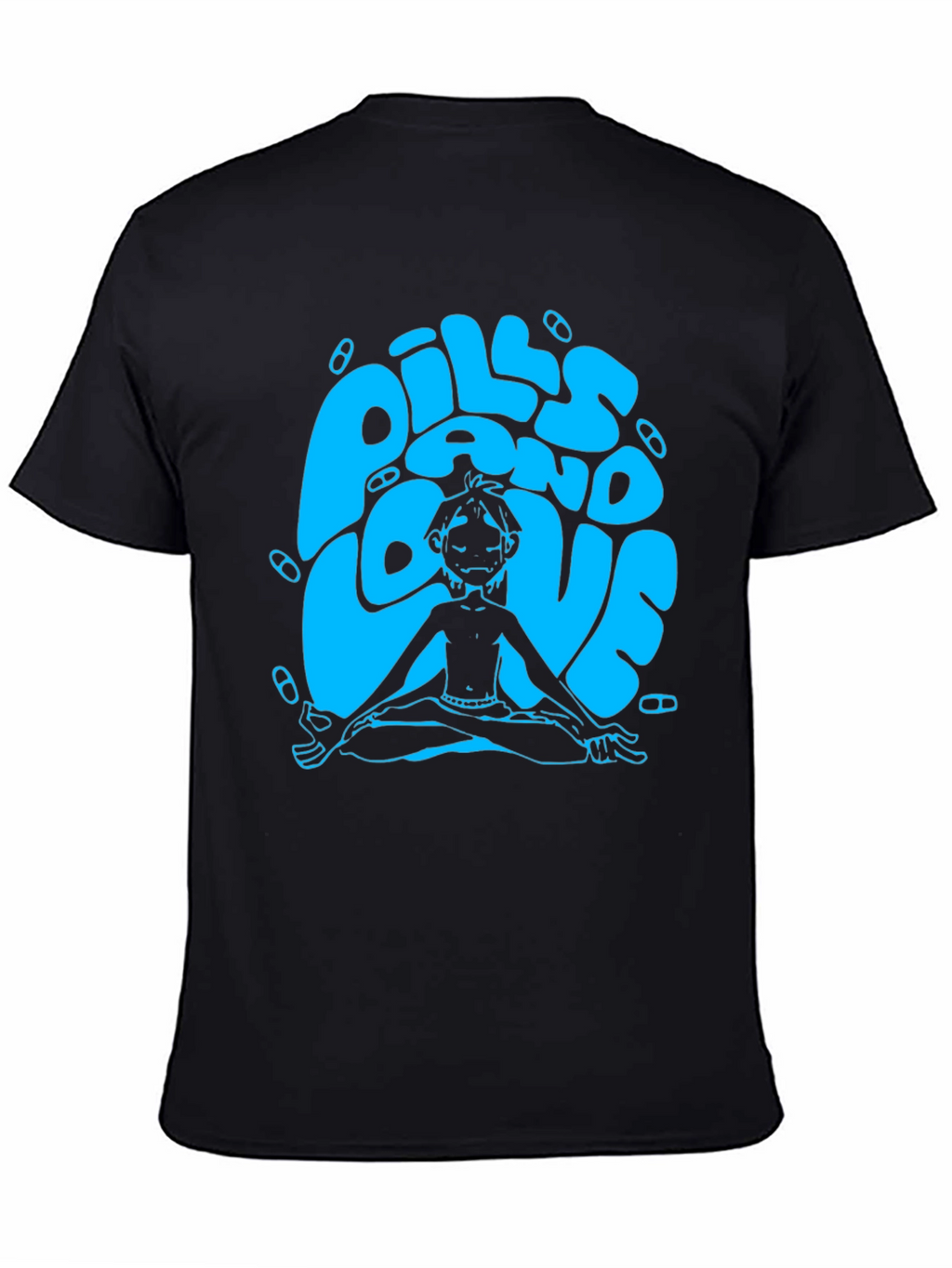 Pills and Love Graphic Tee - Relaxed Fit