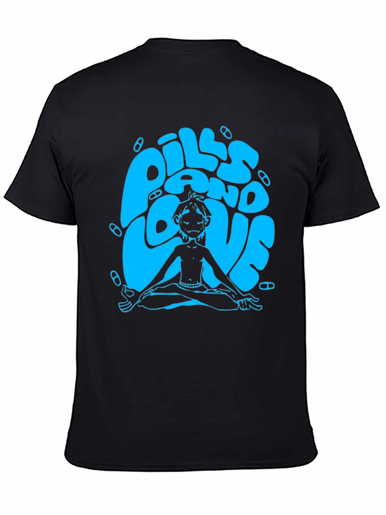 Pills and Love Graphic Tee - Relaxed Fit